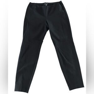 Eileen Fisher Women's‎ Black Pull On Elastic Band Straight Leg Pants Size M